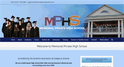 Desktop Screenshot of memorialprivateschool.com